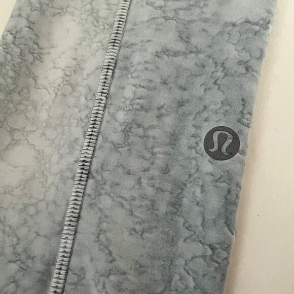 Lululemon Fast and Free High Rise Tight 25 Nulux City Grit White Blue Fog size 4 - Picture 12 of 14